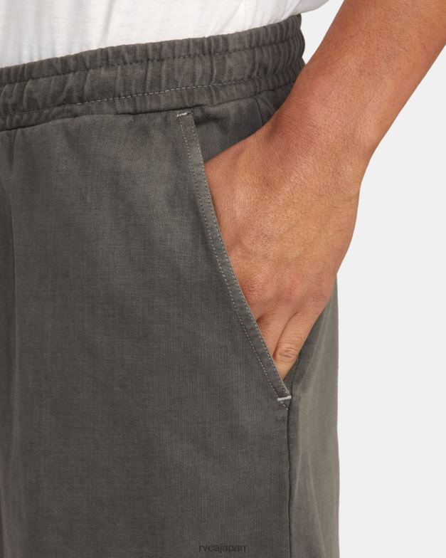 衣類 TP8J1028 黒 RVCA 男性 PTC エラスティック ウォークショーツ 18