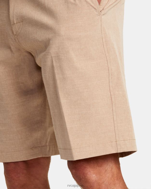 衣類 TP8J104 キャメル RVCA 男性 バランスハイブリッド20ショーツ