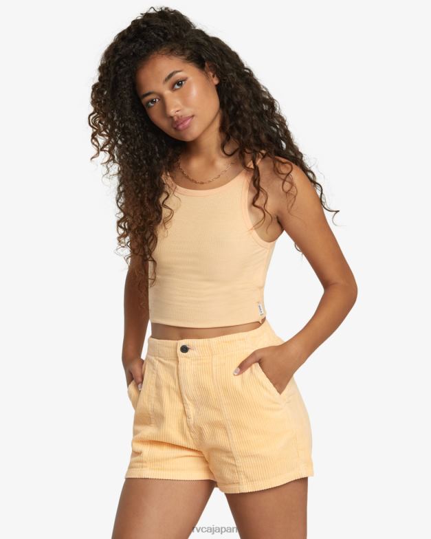 衣類 TP8J1079 メロン RVCA 女性 スライドタンクトップ