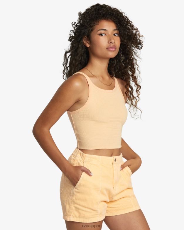 衣類 TP8J1079 メロン RVCA 女性 スライドタンクトップ