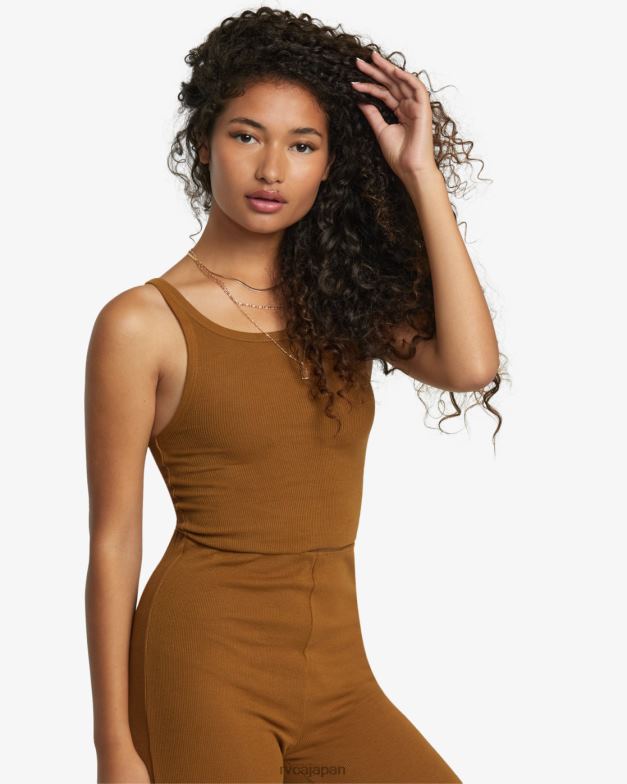 衣類 TP8J1080 シエナ RVCA 女性 スライドタンクトップ