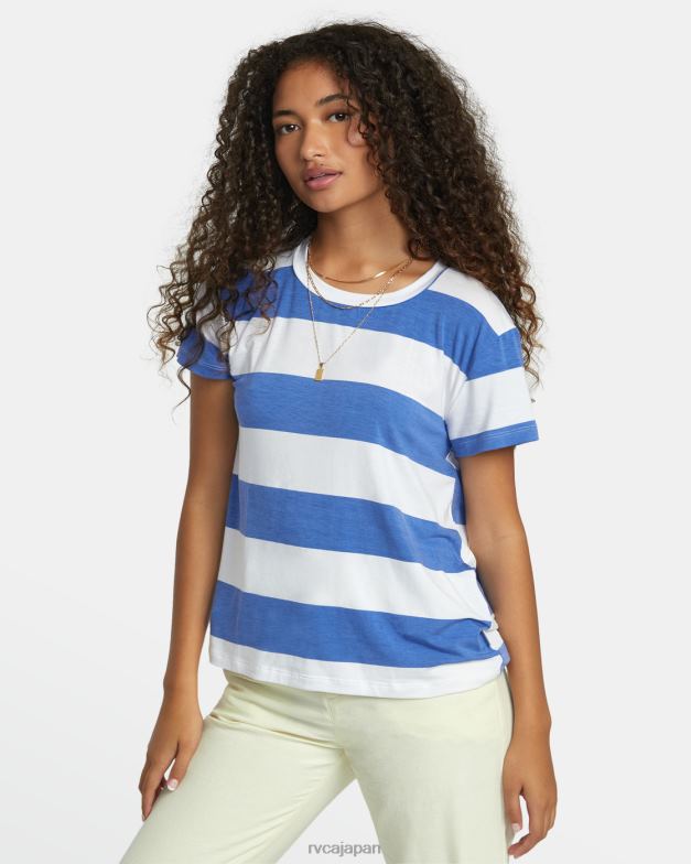 衣類 TP8J1085 海岸 RVCA 女性 リセス 3 クルーネック T シャツ