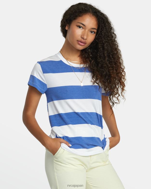 衣類 TP8J1085 海岸 RVCA 女性 リセス 3 クルーネック T シャツ