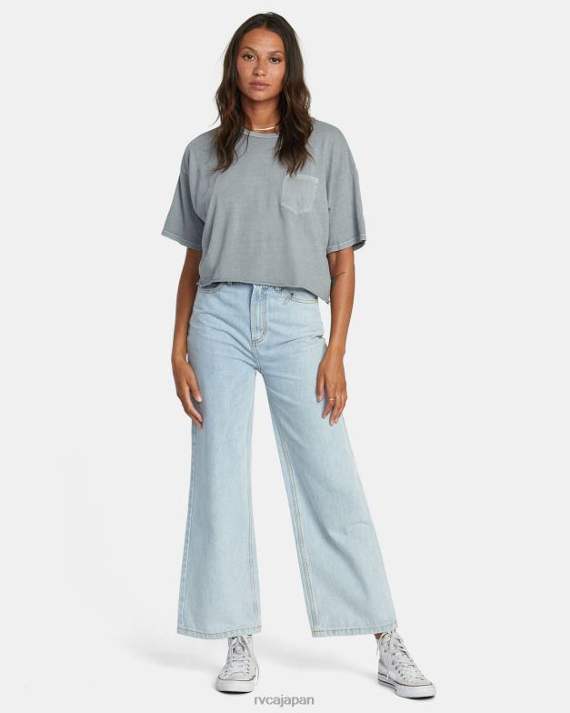 衣類 TP8J1092 記念碑 RVCA 女性 PTCポケットTシャツ