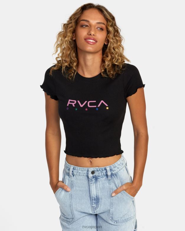 衣類 TP8J1111 黒 RVCA 女性 バランスティー
