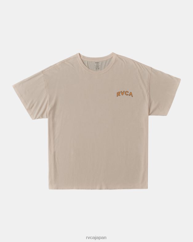 衣類 TP8J1149 チョーク RVCA 女性 バンジョーTシャツ