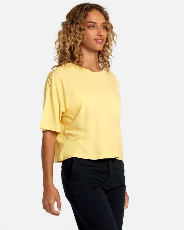 衣類 TP8J1172 ゴールデン RVCA 女性 ptc ティー