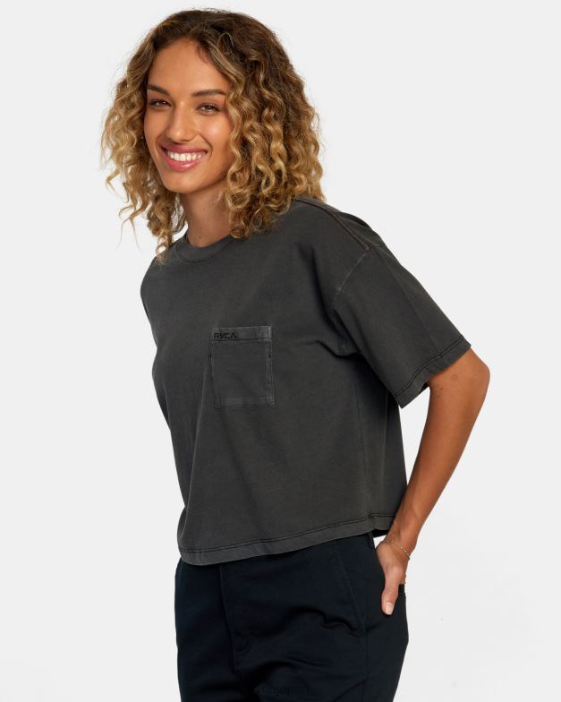 衣類 TP8J1175 黒 RVCA 女性 ptc ティー