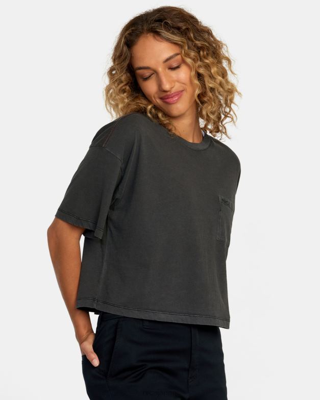 衣類 TP8J1175 黒 RVCA 女性 ptc ティー