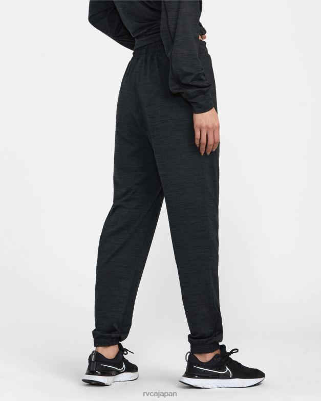 衣類 TP8J1232 黒 RVCA 女性 VA スポーツ C ケーブル ジョガー