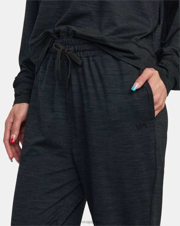 衣類 TP8J1232 黒 RVCA 女性 VA スポーツ C ケーブル ジョガー