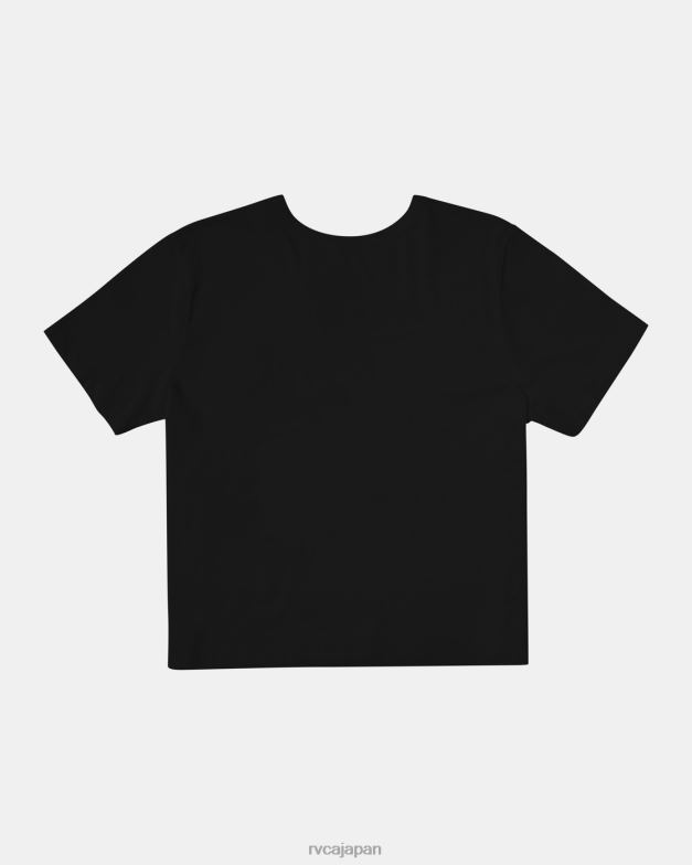 衣類 TP8J1247 黒 RVCA 女性 愛国者Tシャツ