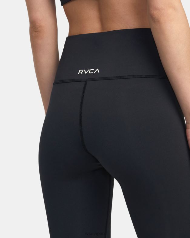 衣類 TP8J1291 黒 RVCA 女性 VA エッセンシャルトレーニングレギンス
