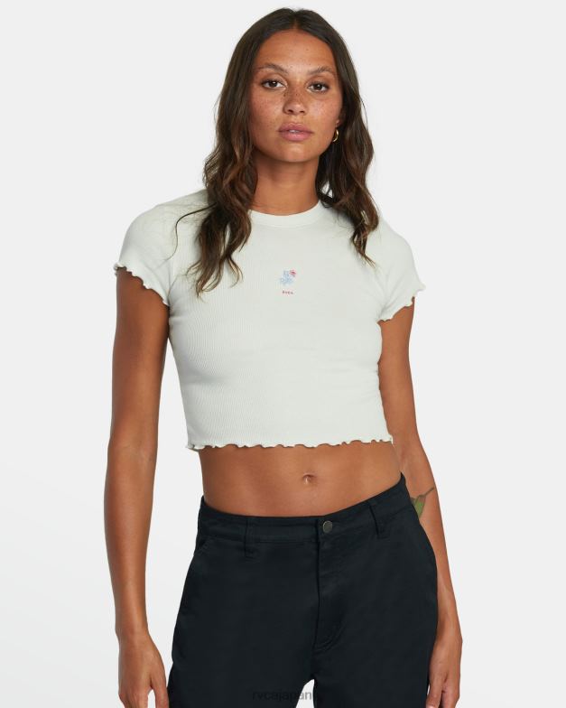 衣類 TP8J1344 波しぶき RVCA 女性 素敵なクラスメイトのTシャツ