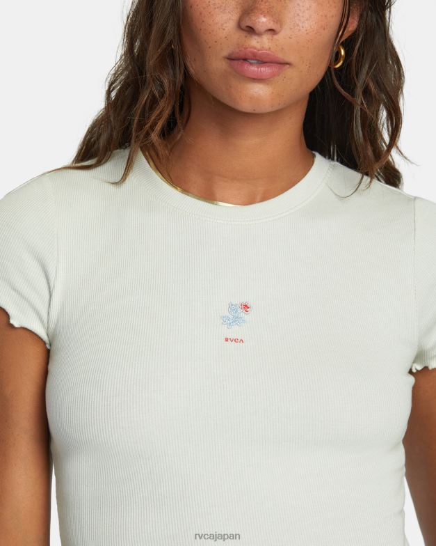 衣類 TP8J1344 波しぶき RVCA 女性 素敵なクラスメイトのTシャツ