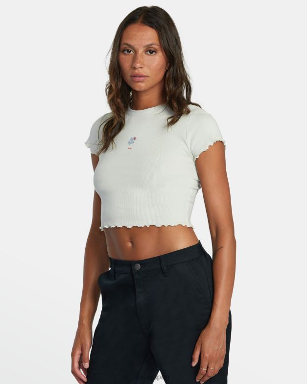 衣類 TP8J1344 波しぶき RVCA 女性 素敵なクラスメイトのTシャツ