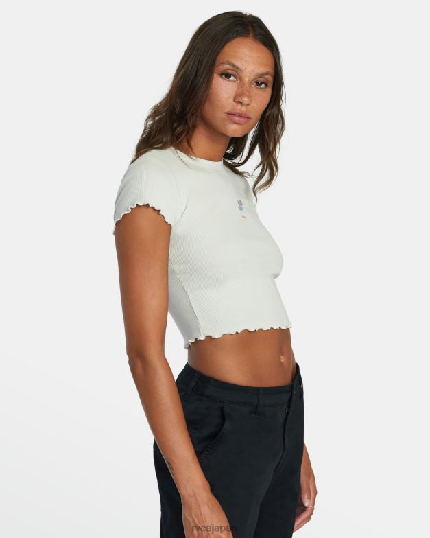 衣類 TP8J1344 波しぶき RVCA 女性 素敵なクラスメイトのTシャツ