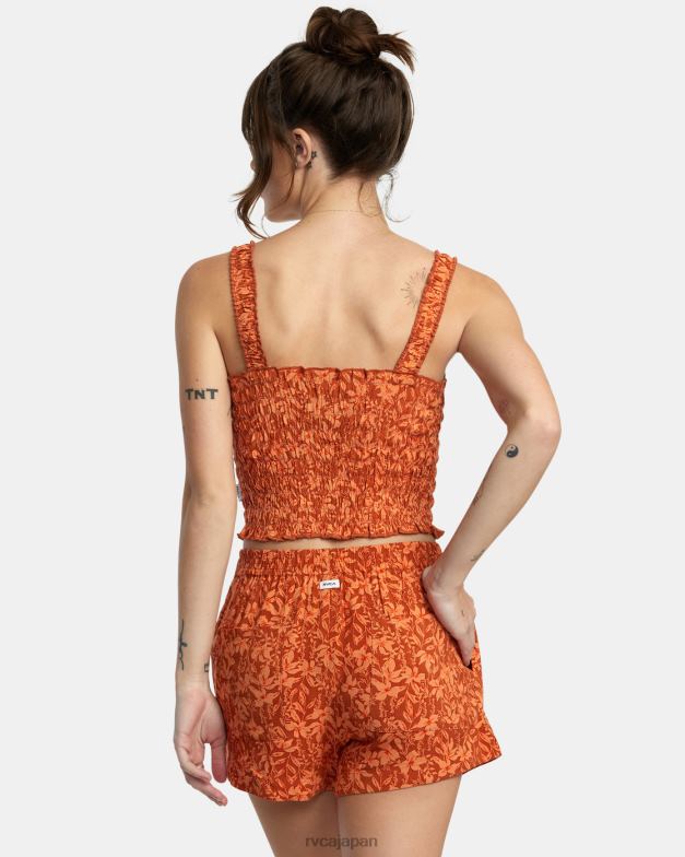 衣類 TP8J1345 サンダルウッド RVCA 女性 テラスタンクトップ