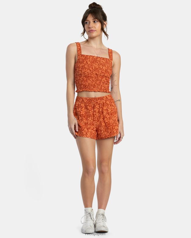 衣類 TP8J1345 サンダルウッド RVCA 女性 テラスタンクトップ