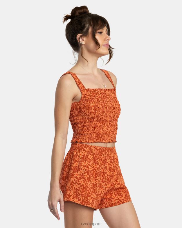 衣類 TP8J1345 サンダルウッド RVCA 女性 テラスタンクトップ