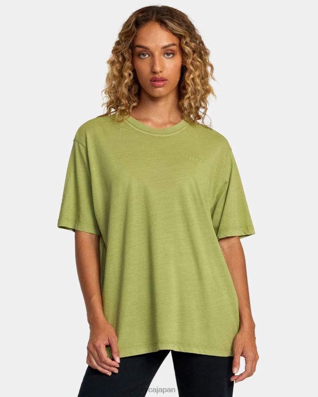 衣類 TP8J1353 シダ RVCA 女性 PTCエニデイTシャツ