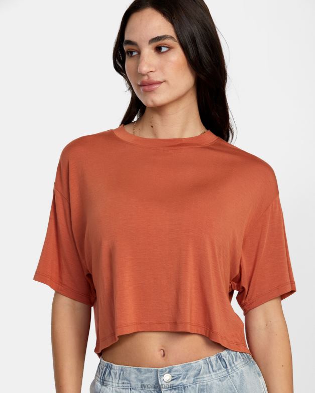 衣類 TP8J1354 サンダルウッド RVCA 女性 フックティー