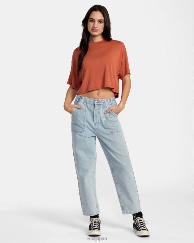 衣類 TP8J1354 サンダルウッド RVCA 女性 フックティー