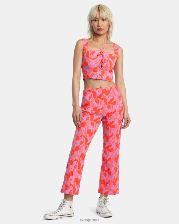 衣類 TP8J1367 シクラメン RVCA 女性 ヴィラタンクトップ