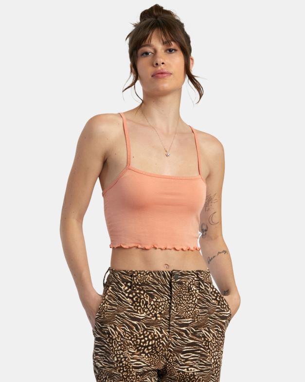 衣類 TP8J1427 リリコイ RVCA 女性 タンクトップ全部