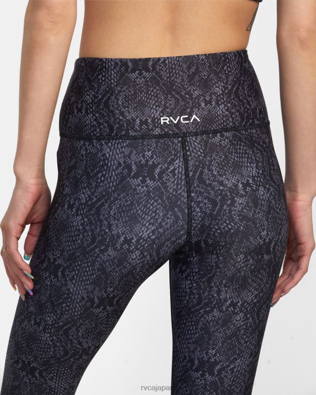 衣類 TP8J1428 蛇 RVCA 女性 VA エッセンシャルトレーニングレギンス