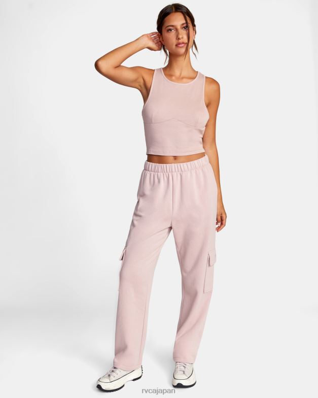 衣類 TP8J1510 ダスティローズ RVCA 女性 テストドライブクロップドタンクトップ