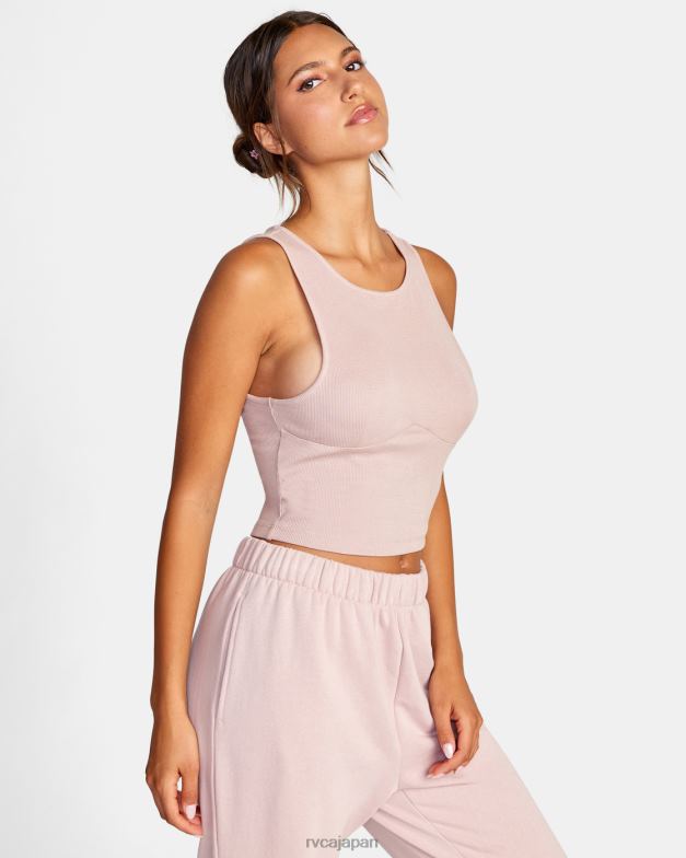 衣類 TP8J1510 ダスティローズ RVCA 女性 テストドライブクロップドタンクトップ