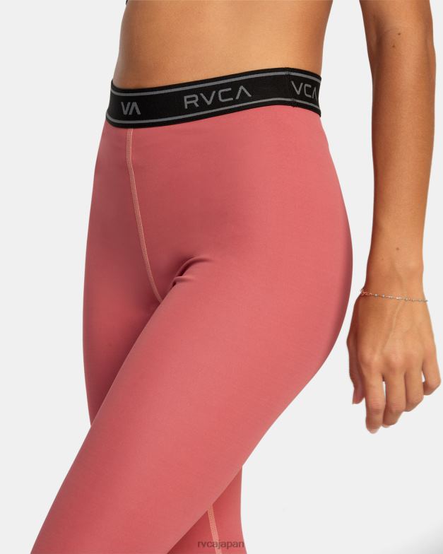 衣類 TP8J1593 ショウガ RVCA 女性 ベーストレーニングレギンス