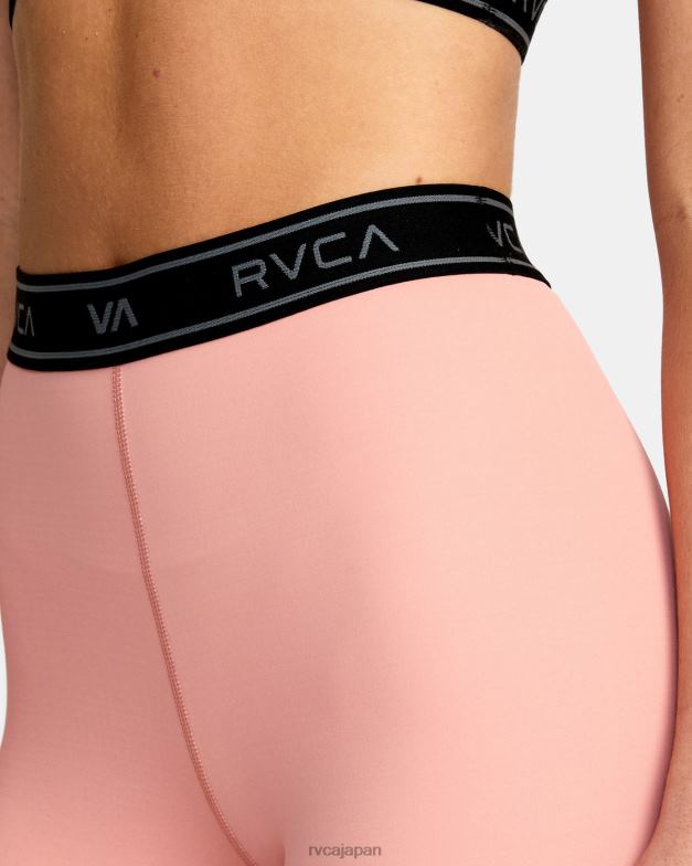 衣類 TP8J1595 薔薇 RVCA 女性 ベーストレーニングレギンス