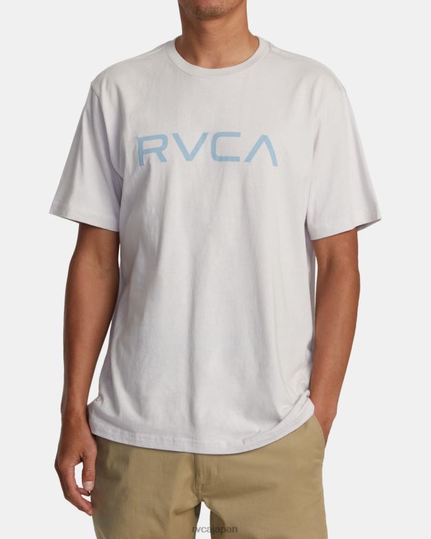 衣類 TP8J161 霧 RVCA 男性 ビッグ半袖Tシャツ