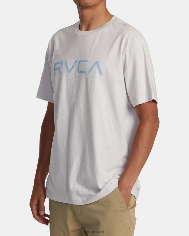衣類 TP8J161 霧 RVCA 男性 ビッグ半袖Tシャツ