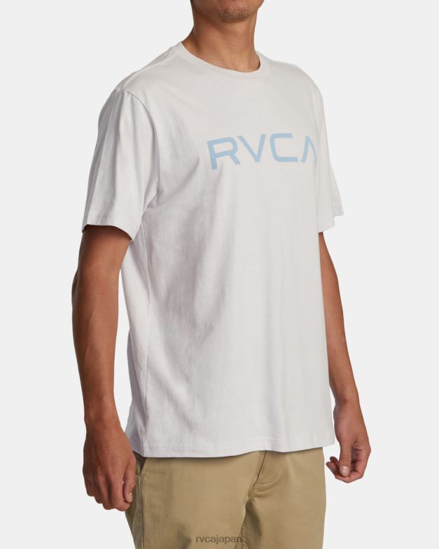 衣類 TP8J161 霧 RVCA 男性 ビッグ半袖Tシャツ