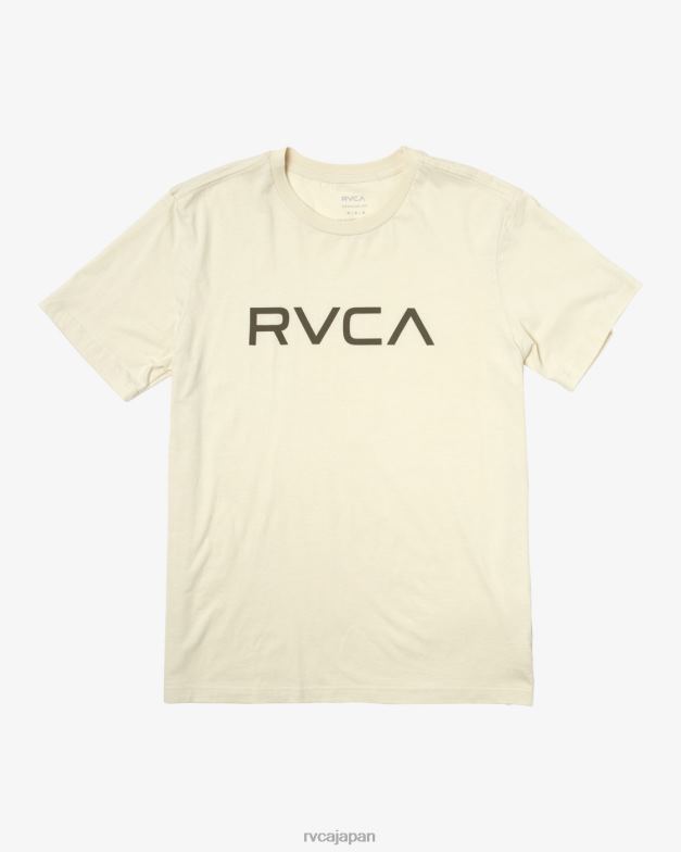 衣類 TP8J164 銀漂白剤 RVCA 男性 ビッグ半袖Tシャツ
