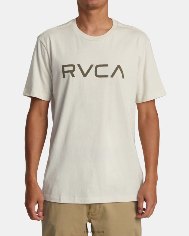 衣類 TP8J164 銀漂白剤 RVCA 男性 ビッグ半袖Tシャツ