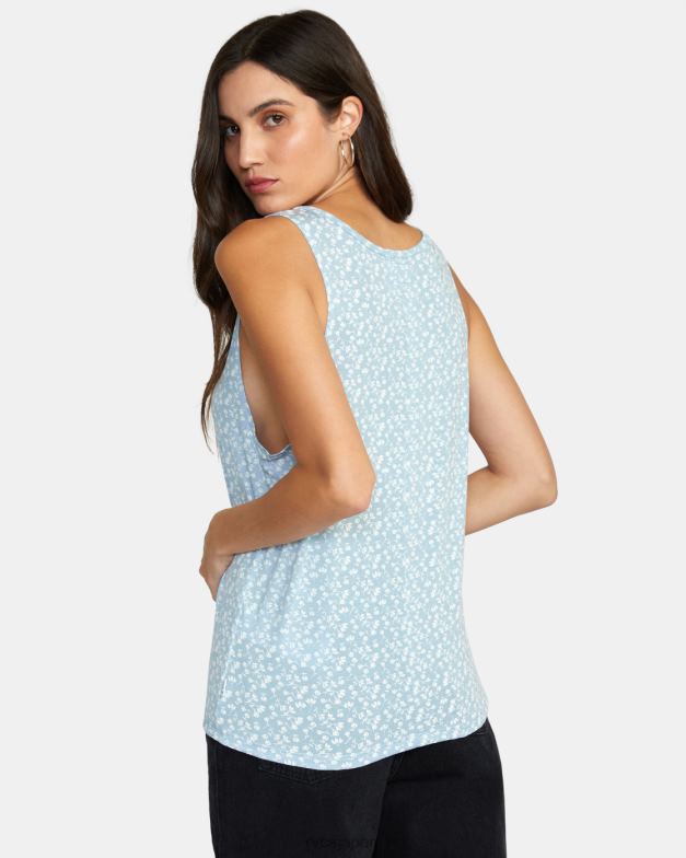 衣類 TP8J1656 スカイウェイ RVCA 女性 ミントタンクトップ