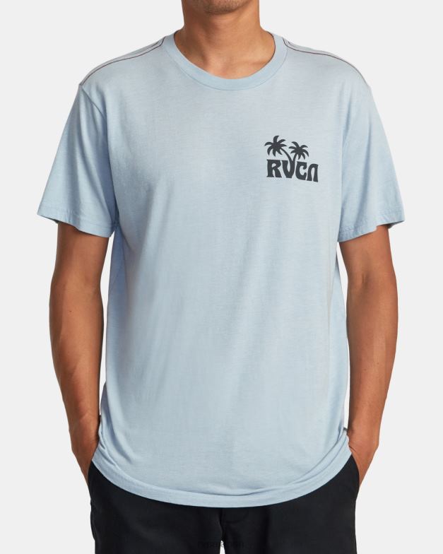 衣類 TP8J165 デジャブルー RVCA 男性 サンダウナーTシャツ