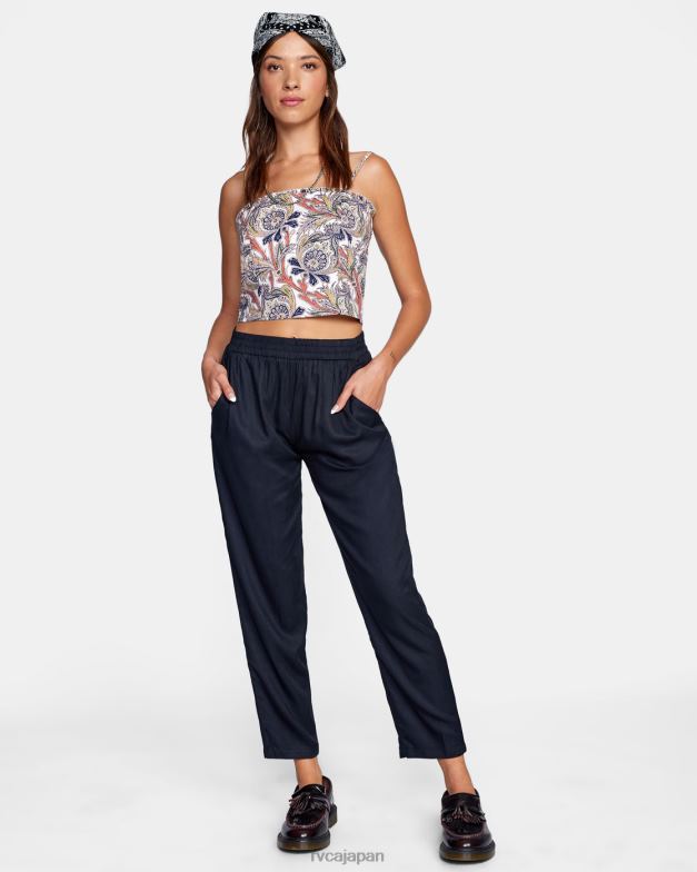 衣類 TP8J1681 雲 RVCA 女性 サイドノートキャミトップ