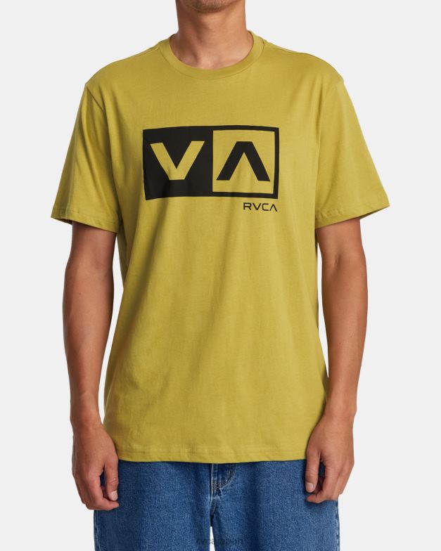 衣類 TP8J171 アボカド RVCA 男性 バランスボックス半袖Tシャツ