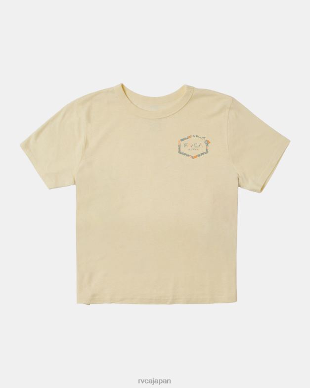 衣類 TP8J172 クリーム RVCA 女性 ハワイヘックスティー