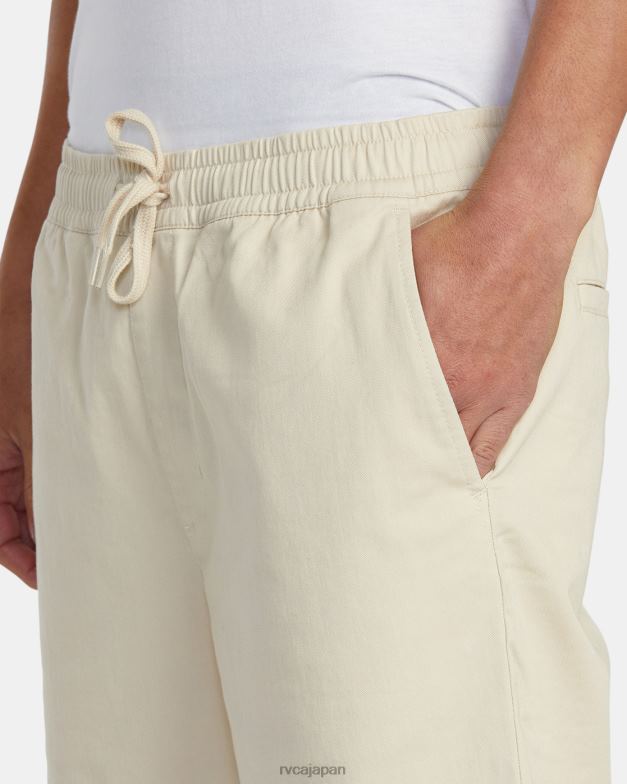 衣類 TP8J177 ラテ RVCA 男性 週末伸縮性ウエストショーツ