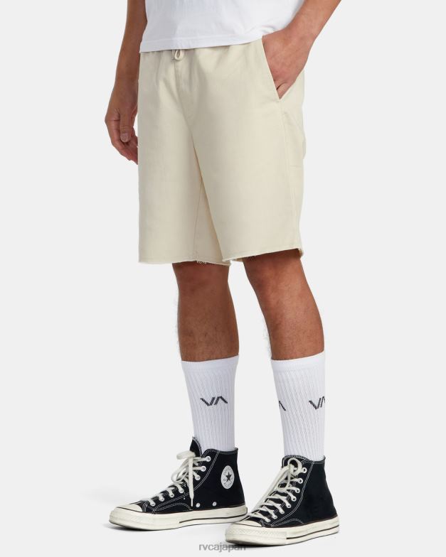衣類 TP8J177 ラテ RVCA 男性 週末伸縮性ウエストショーツ