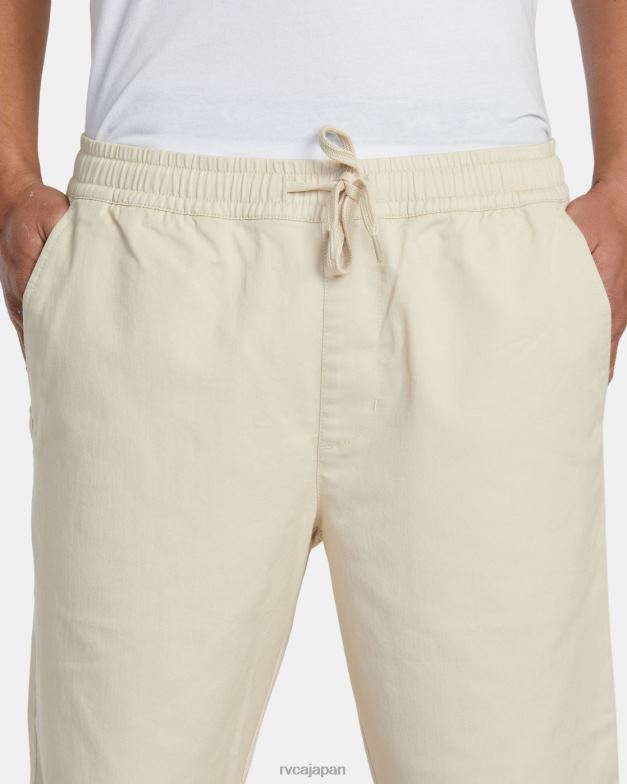 衣類 TP8J177 ラテ RVCA 男性 週末伸縮性ウエストショーツ