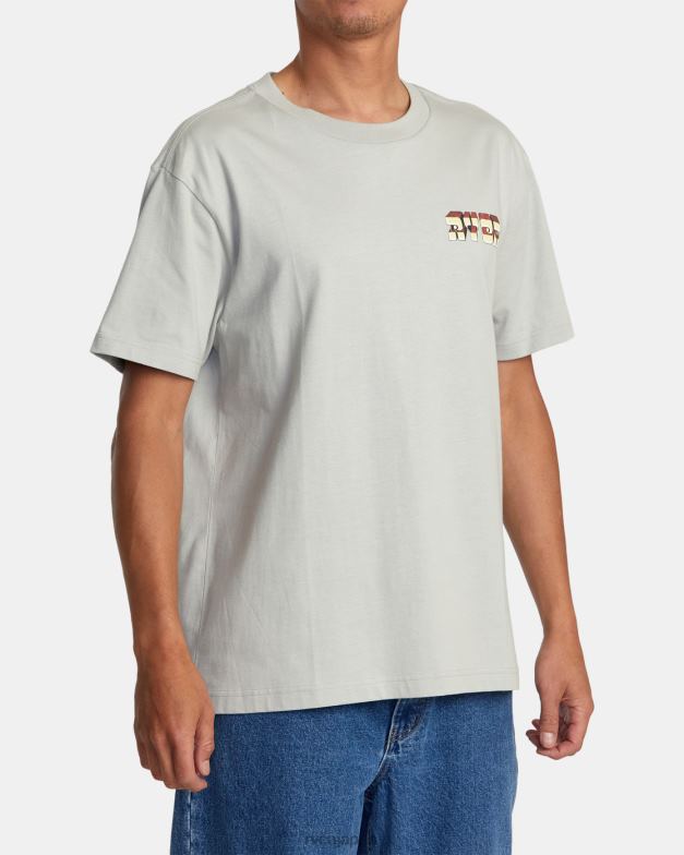 衣類 TP8J199 ミラージュ RVCA 男性 マーティン・アンダーのポータルTシャツ