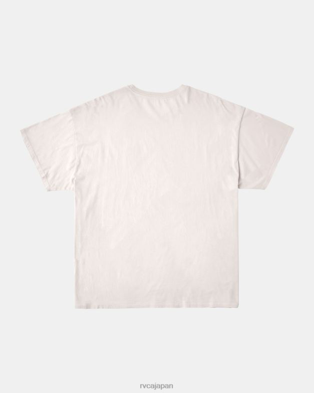 衣類 TP8J201 ヴィンテージホワイト RVCA 女性 ローズ・マチャドの陰陽Tシャツ