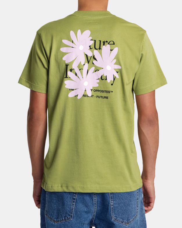 衣類 TP8J206 アボカド RVCA 男性 グランドカバーティー